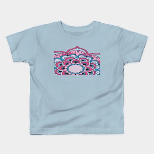 pop art mandala pastel Kids T-Shirt